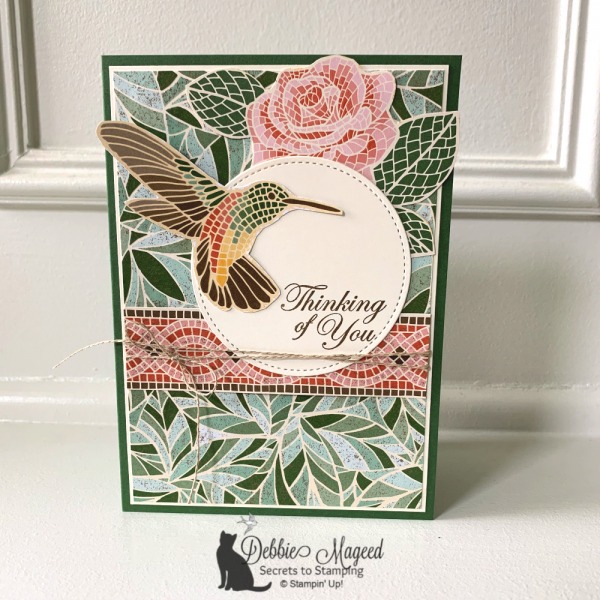 All Occasion Card Featuring Mosaic Mood DSP by Stampin' Up!